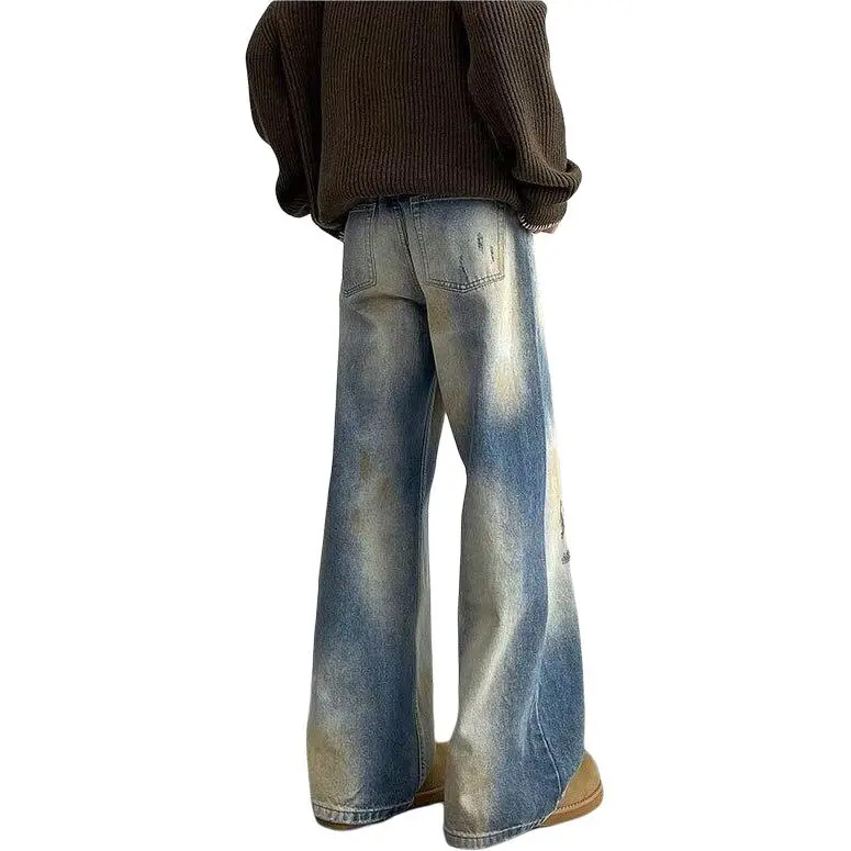 PVPVPV Jeans Unisex Yellow Mud-1