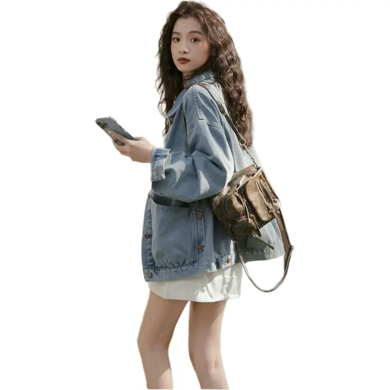 CZMO Denim Jackets Unisex Vintage Blue-0