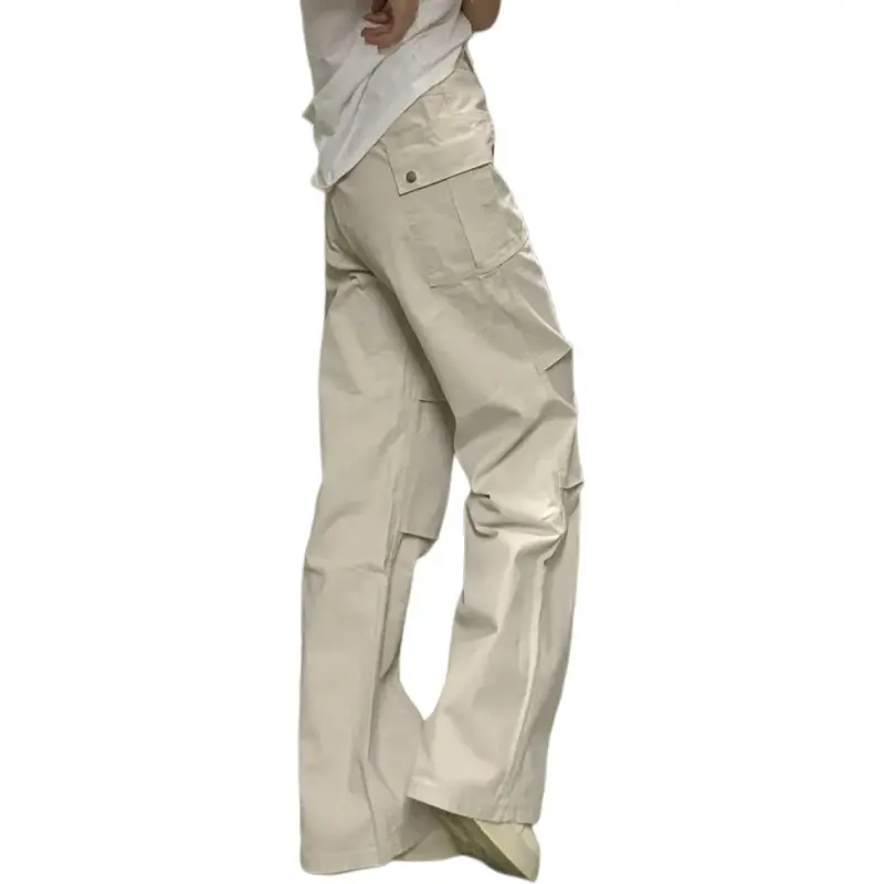 PVPVPV Cargo Pants Unisex Apricot-1
