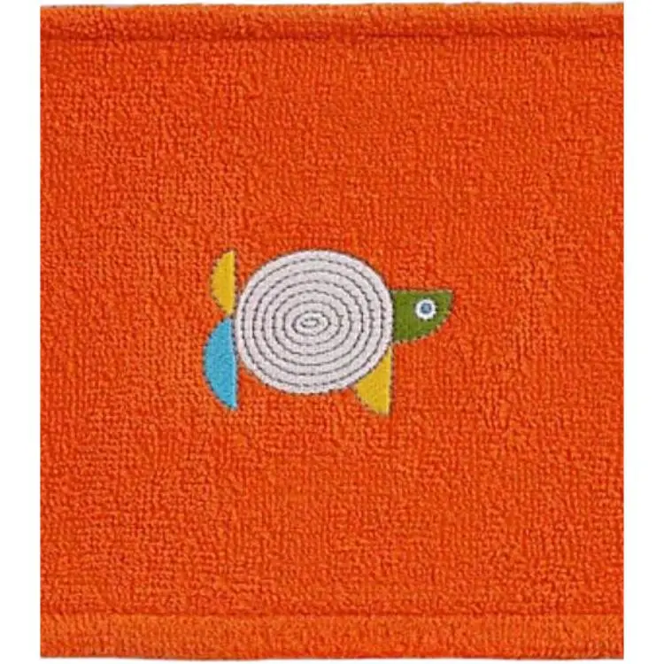 HERMES Cotton Storage Bag Small Size Women's Geranium Orange-2
