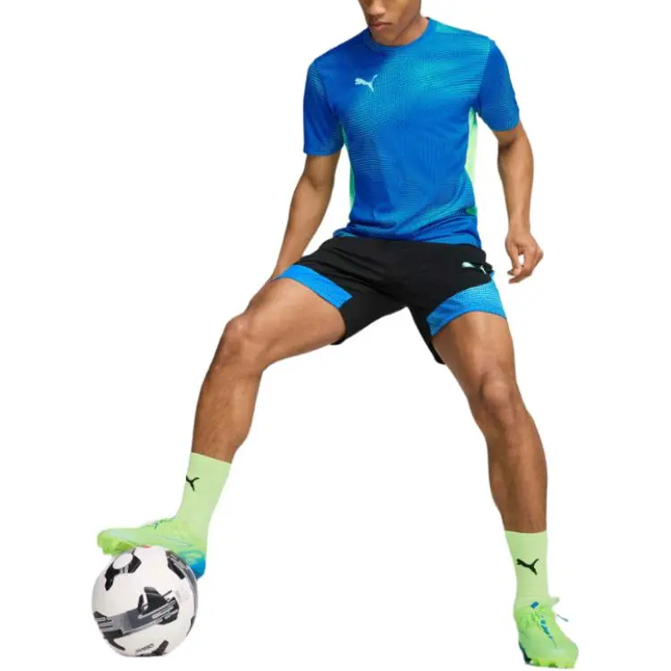 PUMA IndividualFINALDRYCELL JERSEY T-Shirt Men's Blue-2