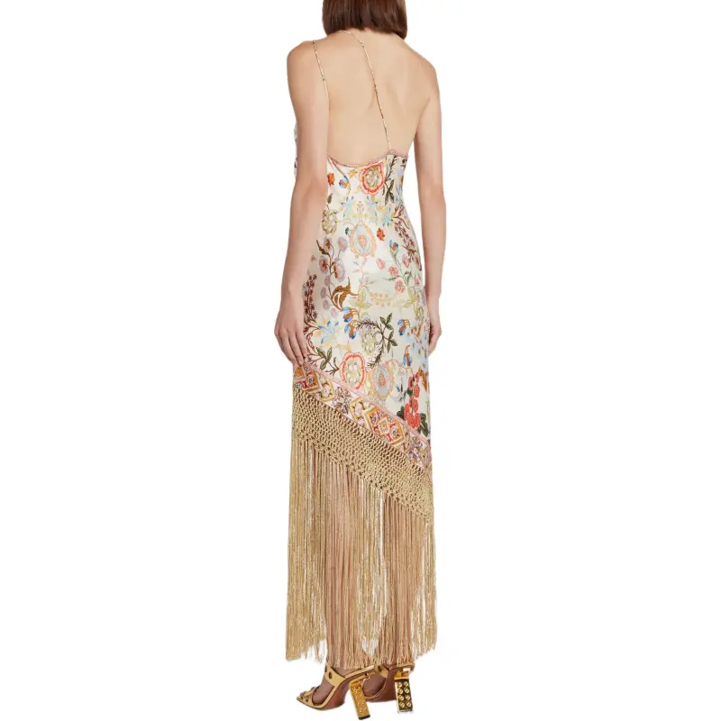 Camilla In Honour Of Heirlooms-print Dress-3