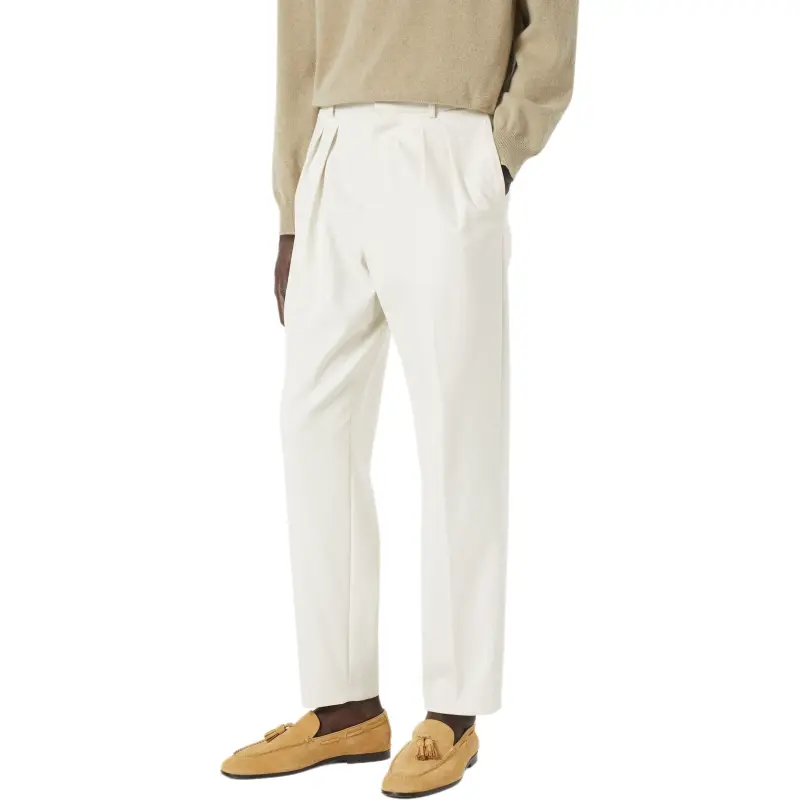 Loro Piana Casual Pants Men's Arctic Wolf-4