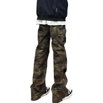 CORNILOT Cargo Pants Unisex Camouflage