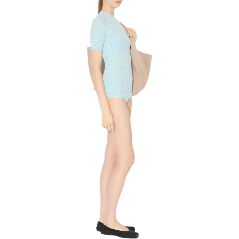 Alaia Regular T Shirt Women's Blue-3