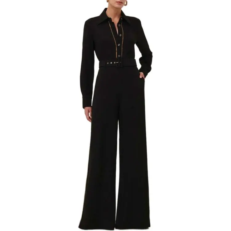 Zimmermann FW24 Casual Pants Women's Black-1