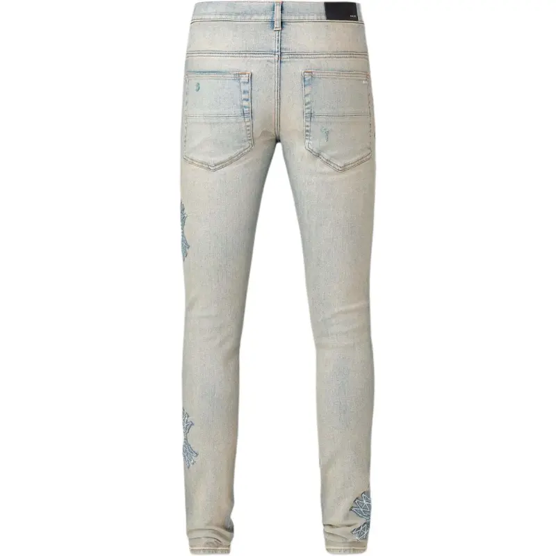 AMIRI Early Spring Collection SS25 Jeans Men's Antique Indigo-1
