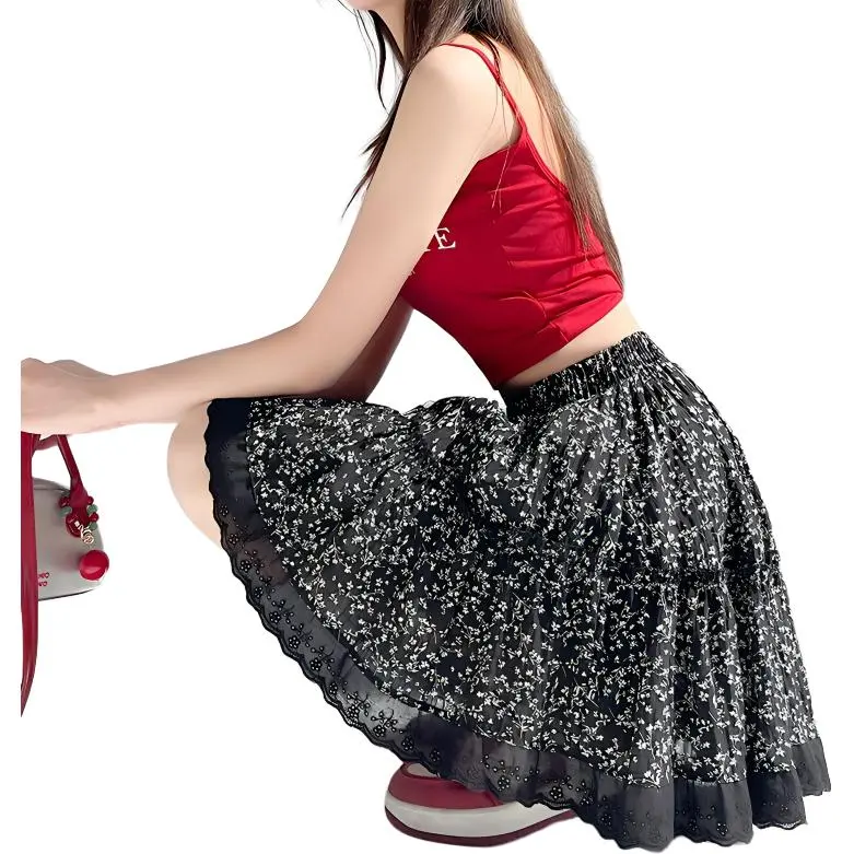 Mu Xiao Xin Casual Short Skirts Women's-1
