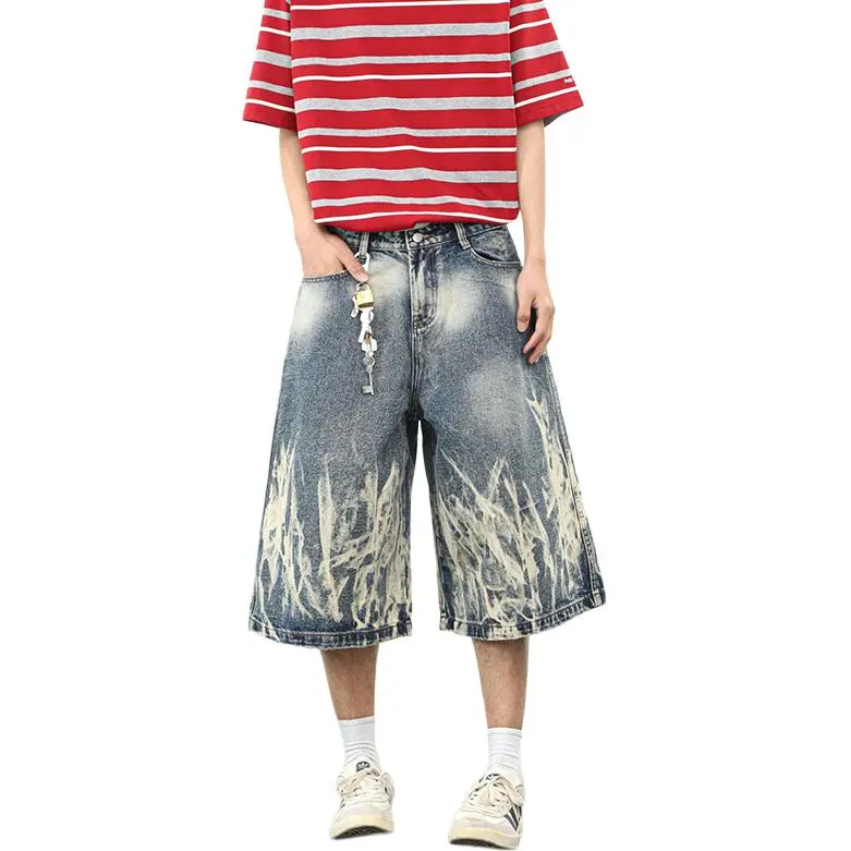 CORNILOT Denim Shorts Unisex Blue-6
