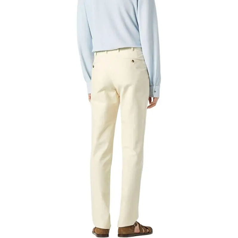 Loro Piana Casual Pants Men's Ecru-3