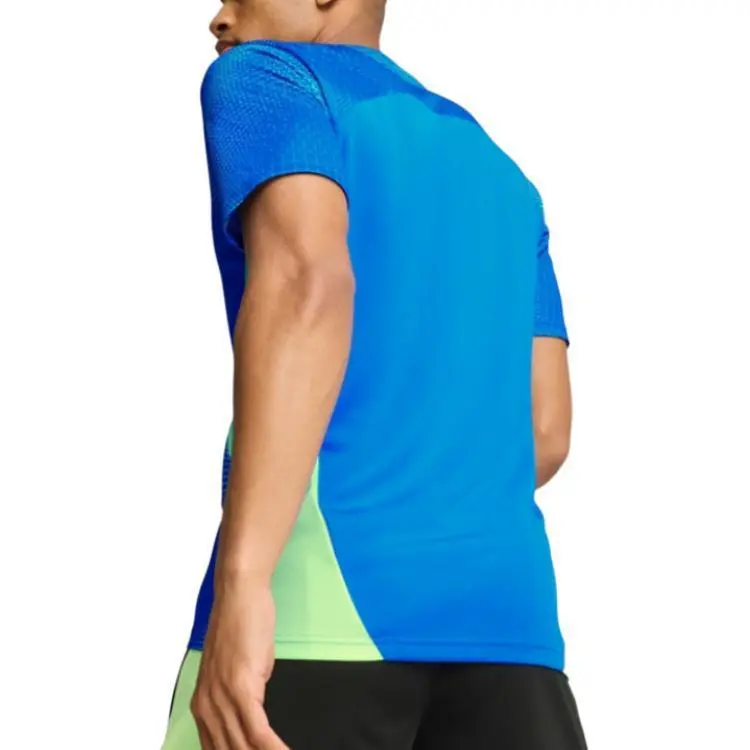 PUMA IndividualFINALDRYCELL JERSEY T-Shirt Men's Blue-3