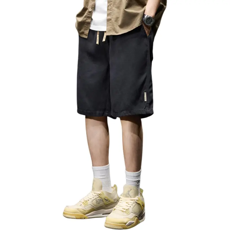 BUYDAUL Denim Shorts Men-6