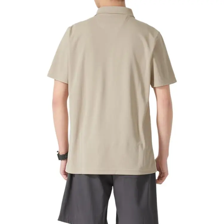Columbia Polo Shirt Men's Brown-3