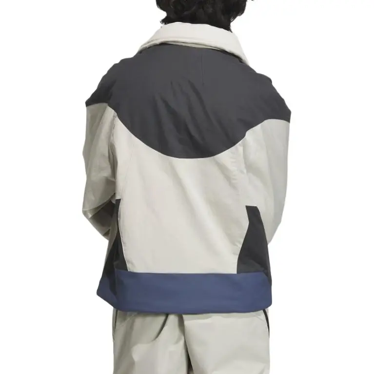 Adidas FUSTL P JKT4 Puffer Jacket Men's Light Sesame Earth Gray-2