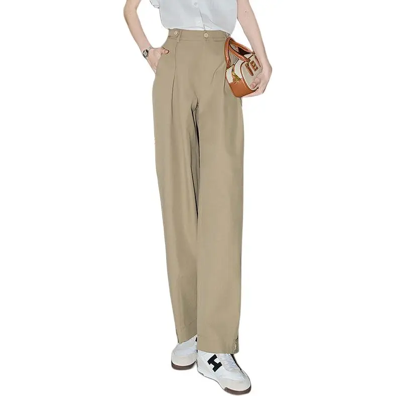 KUHNMARVIN Casual Pants Women's Khaki-3