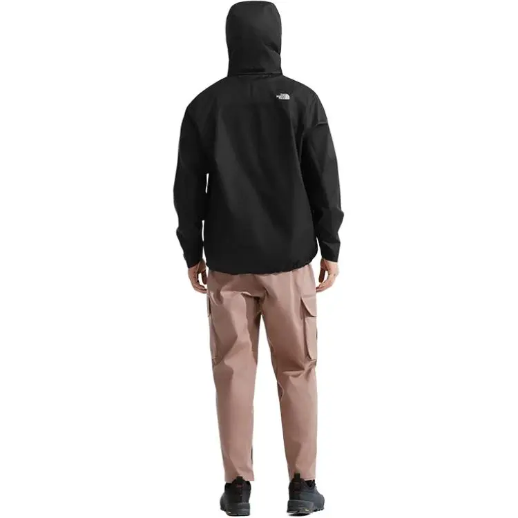 THE NORTH FACE City Outdoor Collection Water-Resistant Windproof Wear-Resistant Windbreaker Jacket Unisex Cosmic Black-1
