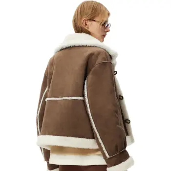 Teenie Weenie Cropped Coat Women's Brown