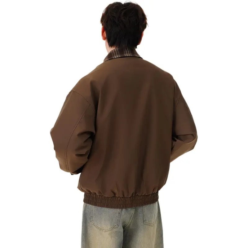 T-IRA Jackets Coats Unisex Burgundy-5