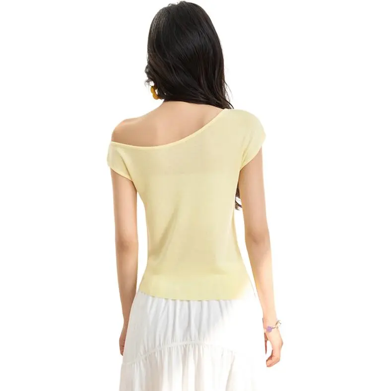 La Chapelle Knitwear Women's Yellow-4