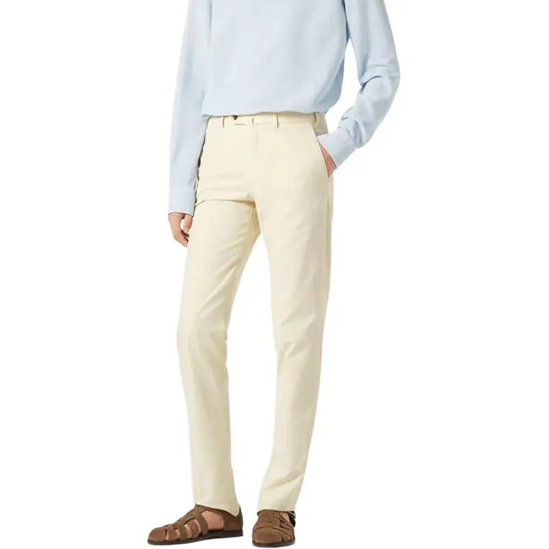 Loro Piana Casual Pants Men's Ecru-2