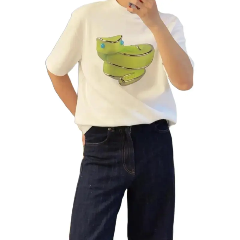 LOEWE T Shirts Men White-3