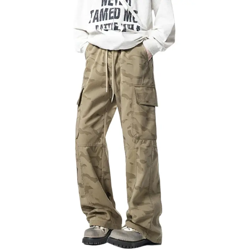 FONDLOOK Casual Pants Unisex-5