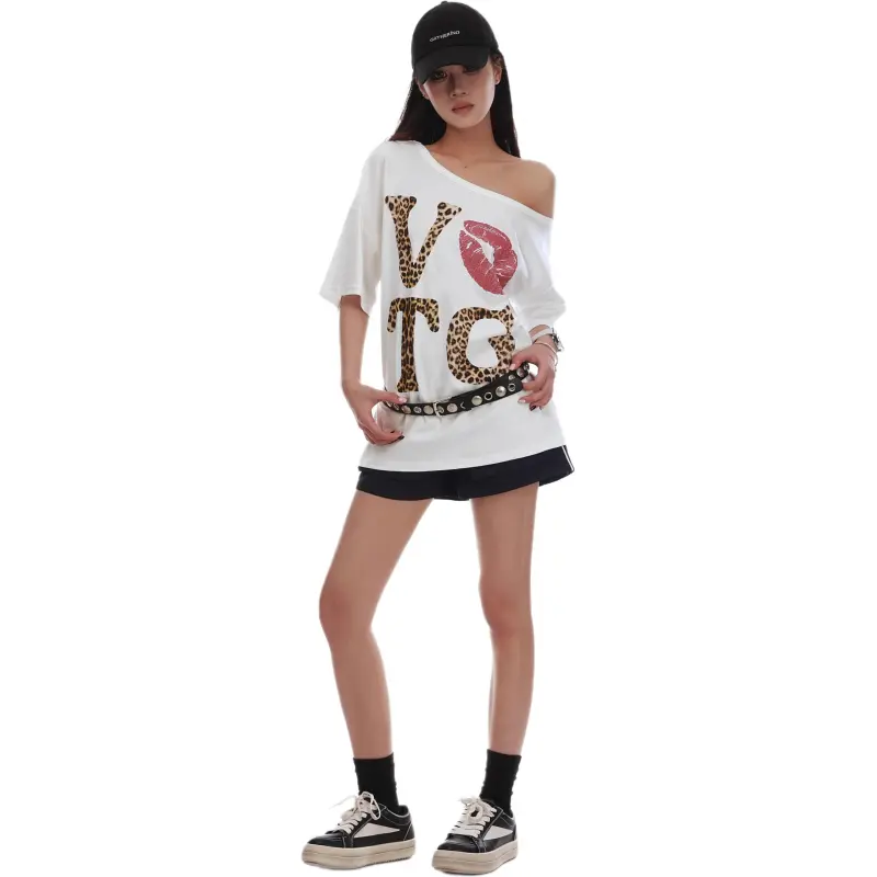 VINMUK T Shirts Women's Ecru-6