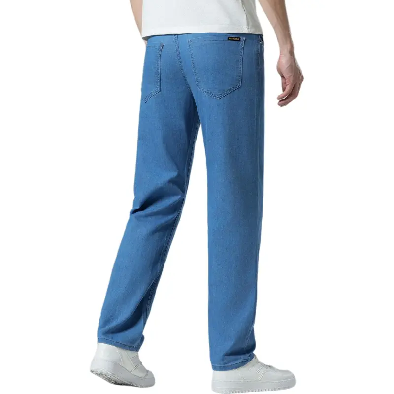 BaiYuan Trousers Jeans Unisex-13