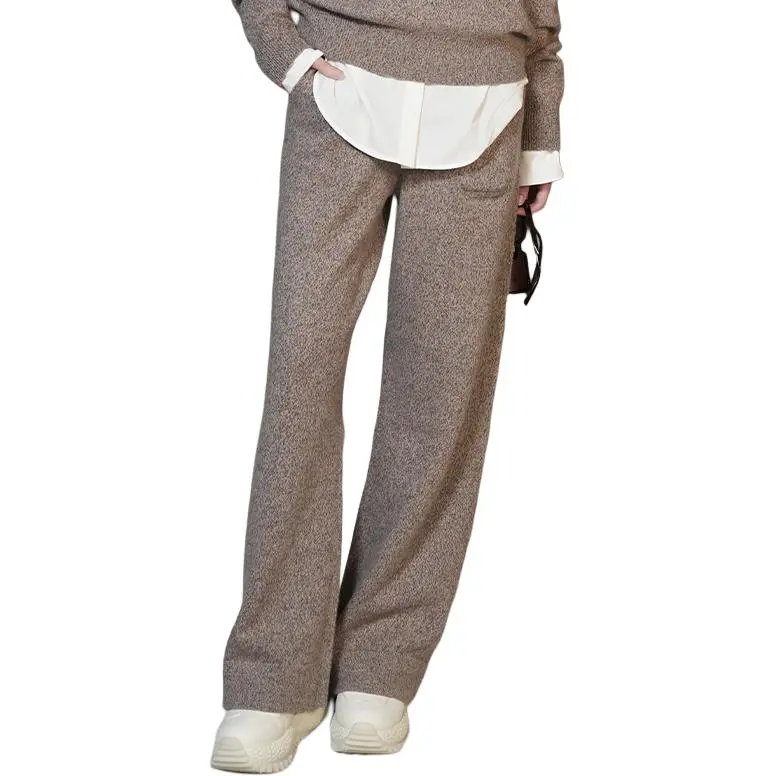 BESIONIA FW24 Casual Pants Women's Camel-1