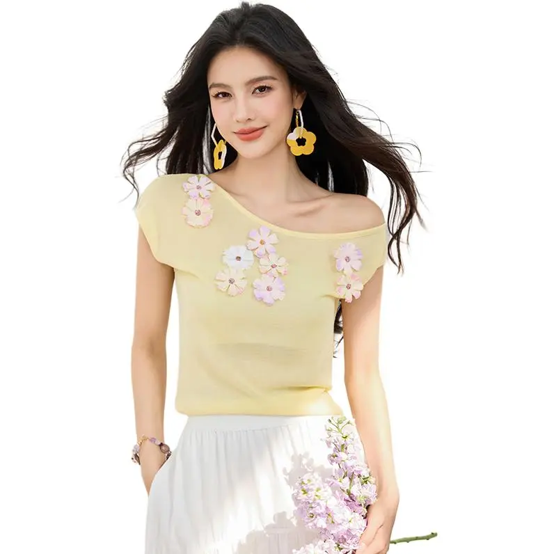 La Chapelle Knitwear Women's Yellow-3