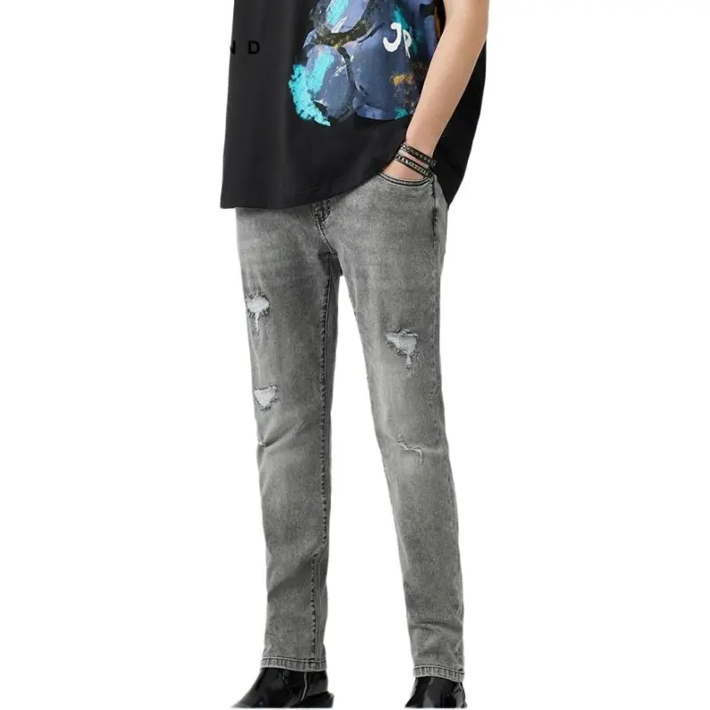 JOHN RICHMOND SS25 Jeans Men's Light Gray-4