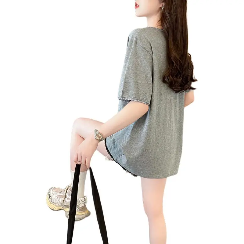 GOSO T Shirts Women's Gray-2