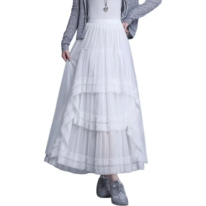La Chapelle Casual Long Skirt Women's-1