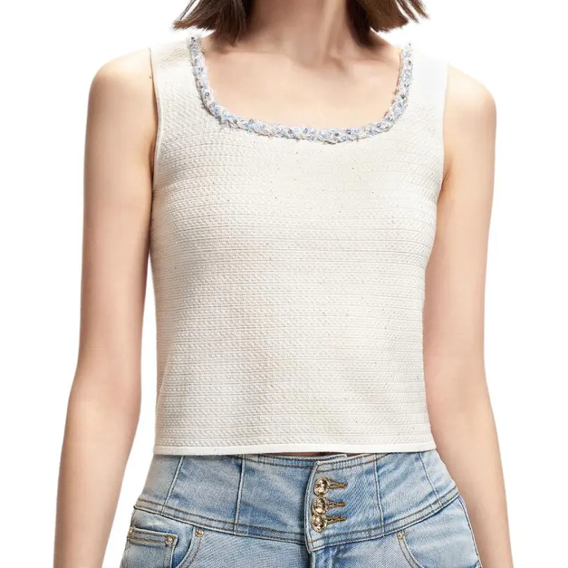 KARL LAGERFELD SS25 Tank Top Women's White-4