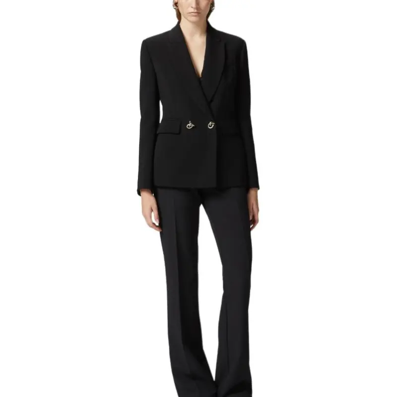 PINKO Double Breasted Cady Blazer-2