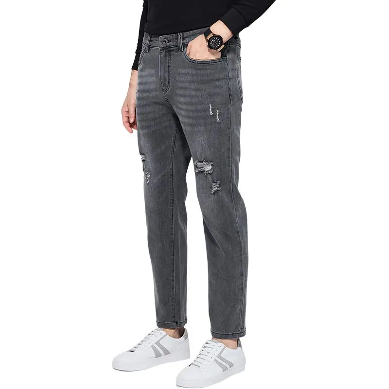 Dance With Wolves Jeans Men's Medium Gray-2