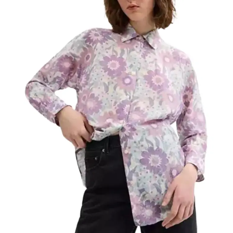 COACH Shirts Women's Purple-3