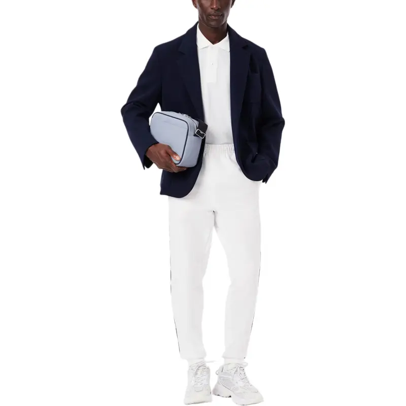 LACOSTE Logo trim Track Pants-3