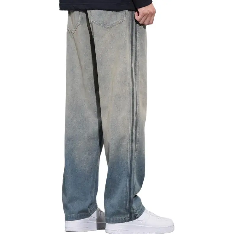 DABAISHA Jeans Men's Yellow Mud-1