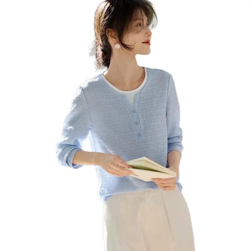 XWI Regular T Shirt Women's Sky Blue-3