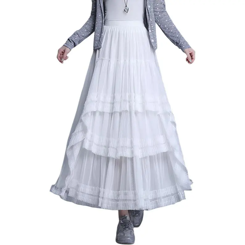 La Chapelle Casual Long Skirt Women's-2