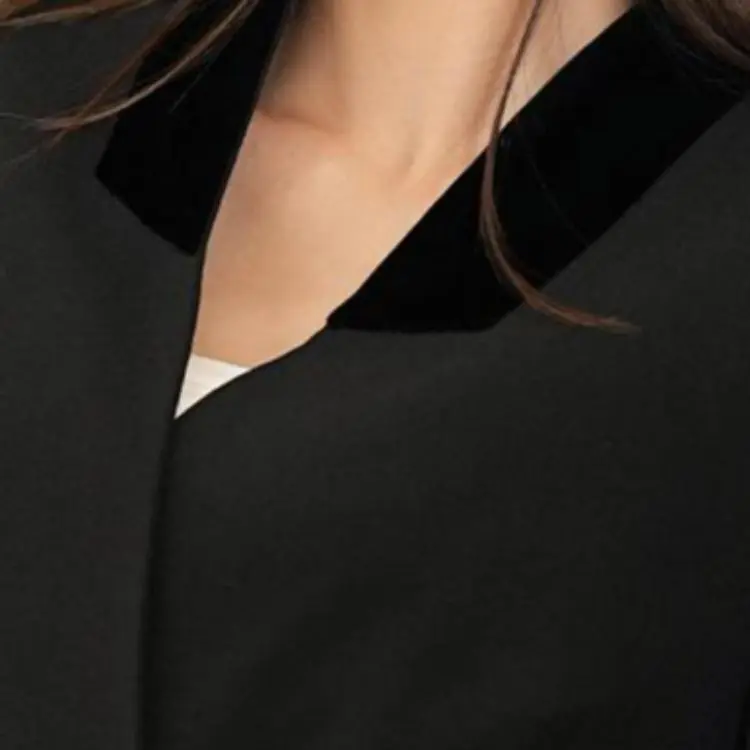 BESIONIA FW24 Long Sleeved Dresses Women's Black-6