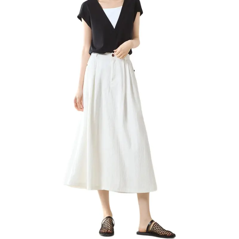 Mo Han Yi Mei Casual Long Skirt Women's-3