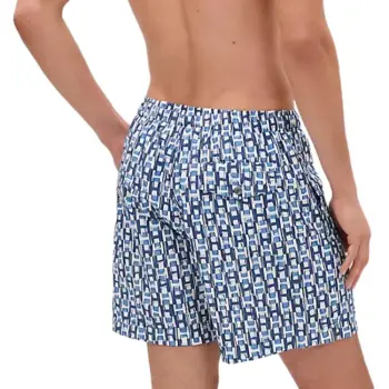 HERMES Swimming Shorts Men's Blue