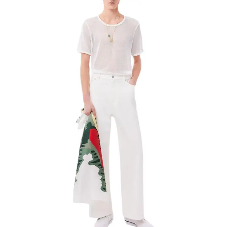 LACOSTE SS25 T Shirt Men's White-2