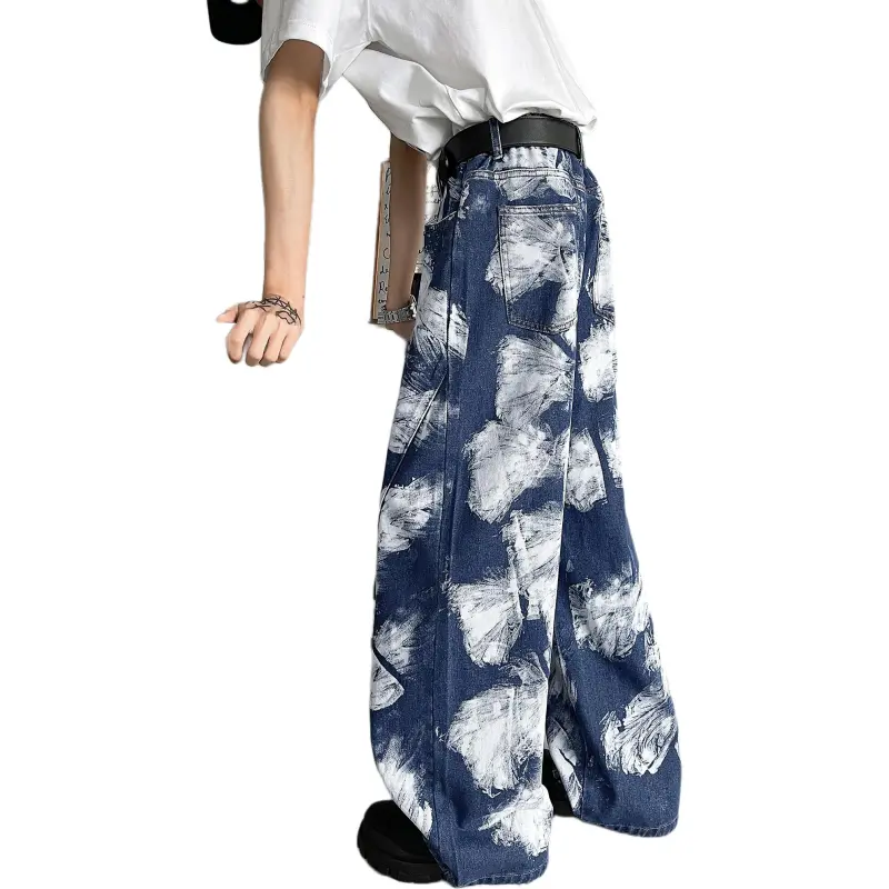 WARNING LIGHT Jeans Unisex-4