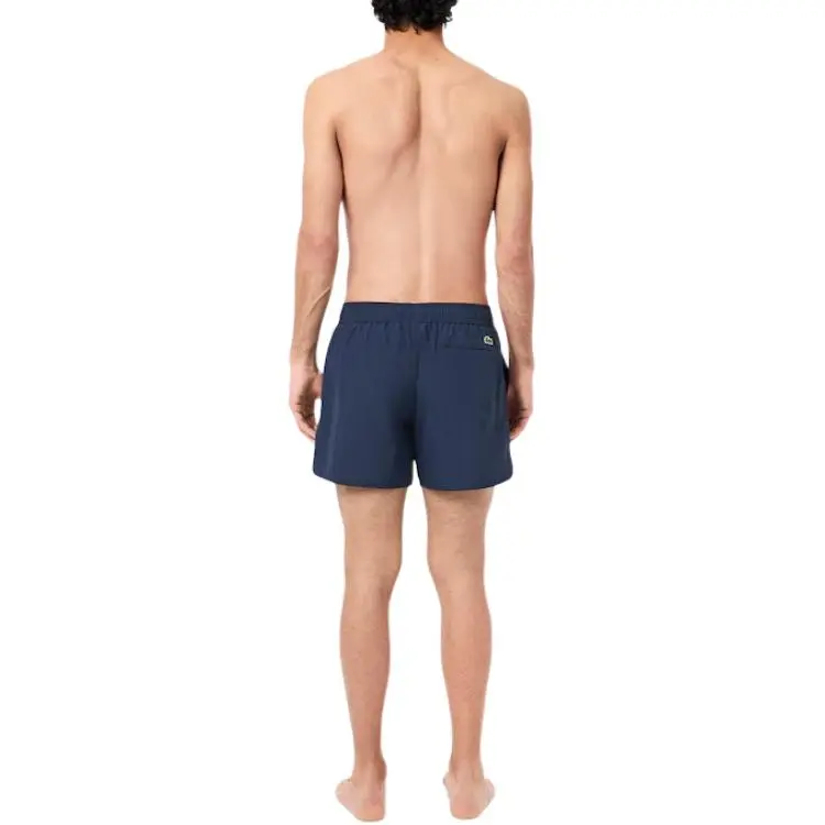 LACOSTE Logo appliqué Swim Shorts-8