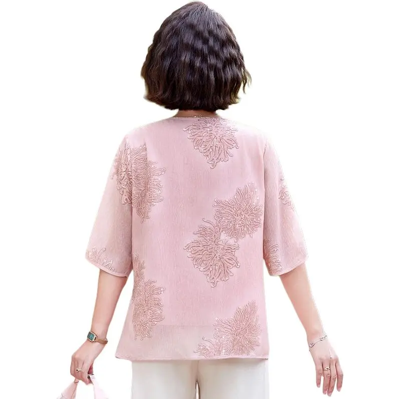 PIERRE CARDIN Chiffon Shirt Women's-5