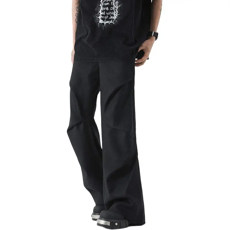 DARK HORSE Casual Pants Unisex Black-2