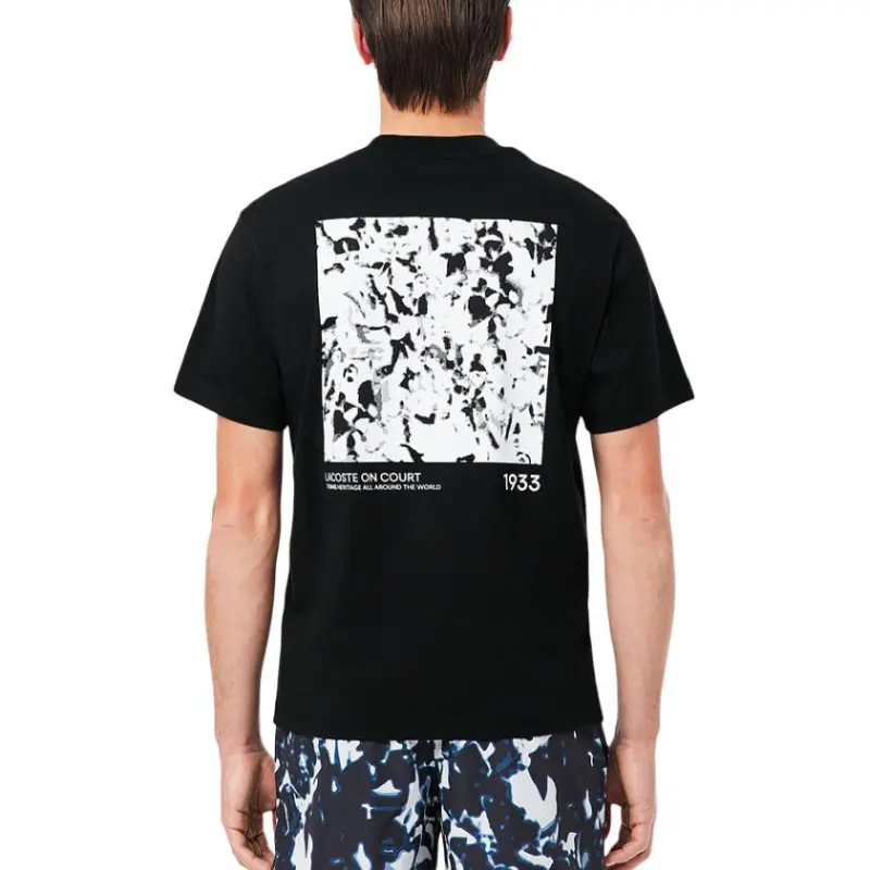 LACOSTE Graphic print T shirt-4